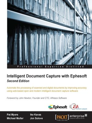 cover image of Intelligent Document Capture with Ephesoft